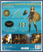 Wonder Woman (Dawn of Justice) from One:12 Collective - DC manufactured by Mezco [Back]