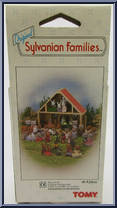 Badger (Pink Dress) from Original Sylvanian Families - Basic Series manufactured by Tomy [Back]