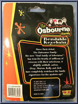 Sharon from Osbourne Family - Bendable Keychains manufactured by Fun 4 All [Back]