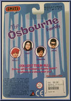 Kelly from Osbourne Family - Blue Card manufactured by Smiti [Back]