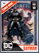 Batman (Injustice 2) from Page Punchers - 7" Scale manufactured by McFarlane [Front]