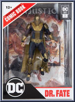 Dr. Fate from Page Punchers - 7" Scale manufactured by McFarlane [Front]