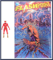 Flash (Metallic Comic) from Page Punchers - 3" Scale manufactured by McFarlane [Loose]