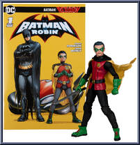 Robin (Batman Reborn) from Page Punchers - 7" Scale manufactured by McFarlane [Loose]