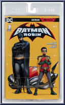 Robin (Batman Reborn) from Page Punchers - 7" Scale manufactured by McFarlane [Back]