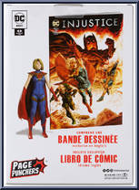 Supergirl from Page Punchers - 7" Scale manufactured by McFarlane [Back]