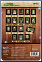 Tom Haverford from Parks and Recreation - ReAction Figures manufactured by Super7 [Back]