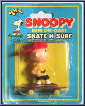 Charlie Brown from Peanuts - Mini Die-Cast Skate N Surf manufactured by Aviva [Front]