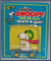 Flying Ace from Peanuts - Mini Die-Cast Skate N Surf manufactured by Aviva [Front]