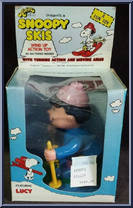 Lucy from Peanuts - Snoopy Skis manufactured by Aviva [Front]