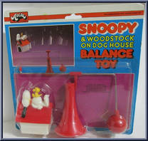 Snoopy & Woodstock on Dog House from Peanuts - Balance manufactured by Aviva [Front]