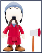 Snoopy (Lumberjack) from Peanuts - Wave 5 manufactured by Super7 [Loose]
