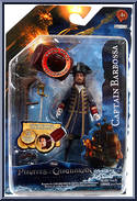 Captain Barbossa from Pirates of the Caribbean - On Stranger Tides - [4" Scale] - Series 1 manufactured by Jakks Pacific [Front]