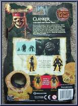 Clanker from Pirates of the Caribbean - Secrets of the Deep - Basic Series manufactured by Zizzle [Back]