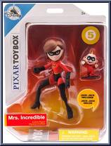 Mrs. Incredible and Jack-Jack from Pixar Toybox - Basic Series manufactured by Disney [Front]