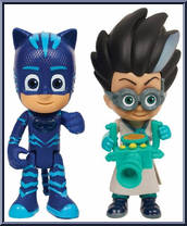 Catboy & Romeo from PJ Masks - Light Up manufactured by Just Play [Loose]