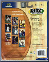 Shaquille O'Neal from Play Makers - NBA - Series 1 manufactured by Upper Deck [Back]