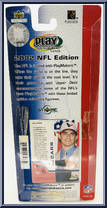 David Carr from Play Makers - NFL - 2002 manufactured by Upper Deck [Back]