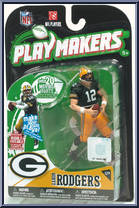 Aaron Rodgers from Playmakers - NFL - Series 1 manufactured by McFarlane [Front]