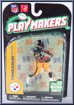 Rashard Mendenhall from Playmakers - NFL - Series 2 manufactured by McFarlane [Front]