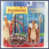 Chief Powhatan from Pocahontas - Basic Series manufactured by Mattel [Front]