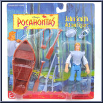 John Smith from Pocahontas - Basic Series manufactured by Mattel [Front]