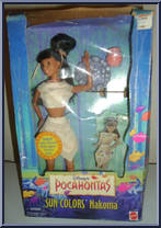 Nakoma (Sun Colors) from Pocahontas - Dolls manufactured by Mattel [Front]