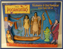 Pocahontas / Chief Powhatan from Pocahontas - Multi-Packs manufactured by Mattel [Front]