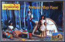 Powhatan Village from Pocahontas - Playsets manufactured by Mattel [Front]