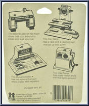 Gas Pump from Pocket Car Wind-Up World - Wind-Ups manufactured by Tomy [Back]