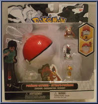 Zoroark / Darmanitan / Scraggy from Pokemon - Black & White - Pokemon Catchers manufactured by Jakks Pacific [Front]