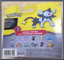 Luxio from Pokemon - Mini manufactured by Jakks Pacific [Back]