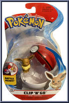 Eevee Poke Ball Action Figure