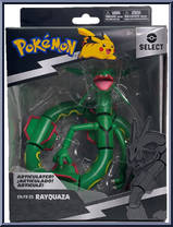 Rayquaza from Pokemon Select - Series 1 manufactured by Jazwares [Front]