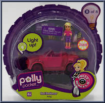 Red Radiance from Polly Pocket - Polly Wheels manufactured by Mattel [Front]