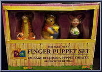 Finger Puppet Set from Pooh - Finger Puppets manufactured by Applause [Front]