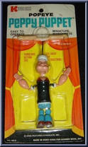 Popeye from Popeye - Peppy Puppet manufactured by Kohner [Front]