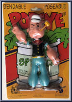 Popeye from Popeye - Bendables manufactured by NJ Croce [Front]