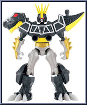 Dino Charge Black T-Rex Rangerzord Action Figure