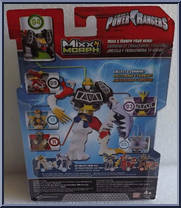 Mighty Morphin Green Tiger Rangerzord from Power Rangers Dino Charge - Mixx N Morph manufactured by Bandai [Back]