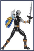 Black Ranger from Power Rangers Dino Fury - Basic Series manufactured by Hasbro [Loose]