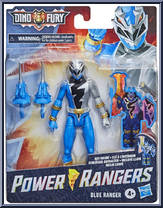 Blue Ranger from Power Rangers Dino Fury - Basic Series manufactured by Hasbro [Front]