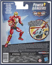 Dino Knight Red Ranger from Power Rangers Dino Fury - Basic Series manufactured by Hasbro [Back]