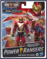 Dino Knight Red Ranger from Power Rangers Dino Fury - Basic Series manufactured by Hasbro [Front]