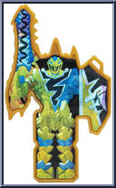 Gold Ranger (Dino Master Mode) from Power Rangers Dino Fury - Basic Series manufactured by Hasbro [Loose]