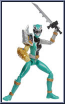 Green Ranger from Power Rangers Dino Fury - Basic Series manufactured by Hasbro [Loose]
