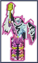 Pink Ranger from Power Rangers Dino Fury - Basic Series manufactured by Hasbro [Loose]