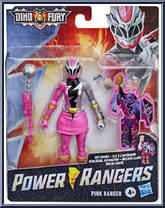 Pink Ranger from Power Rangers Dino Fury - Basic Series manufactured by Hasbro [Front]