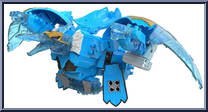 Ptera Freeze Zord from Power Rangers Dino Fury - Basic Series manufactured by Hasbro [Loose]