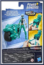 Sabertooth Battle Rider from Power Rangers Dino Fury - Rip N Go manufactured by Hasbro [Back]